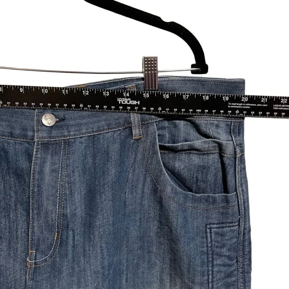 Bull-it -Men’s Riding Motorcycle Medium Wash Jeans Covec Insulated Lined, 42R - Picture 6 of 9